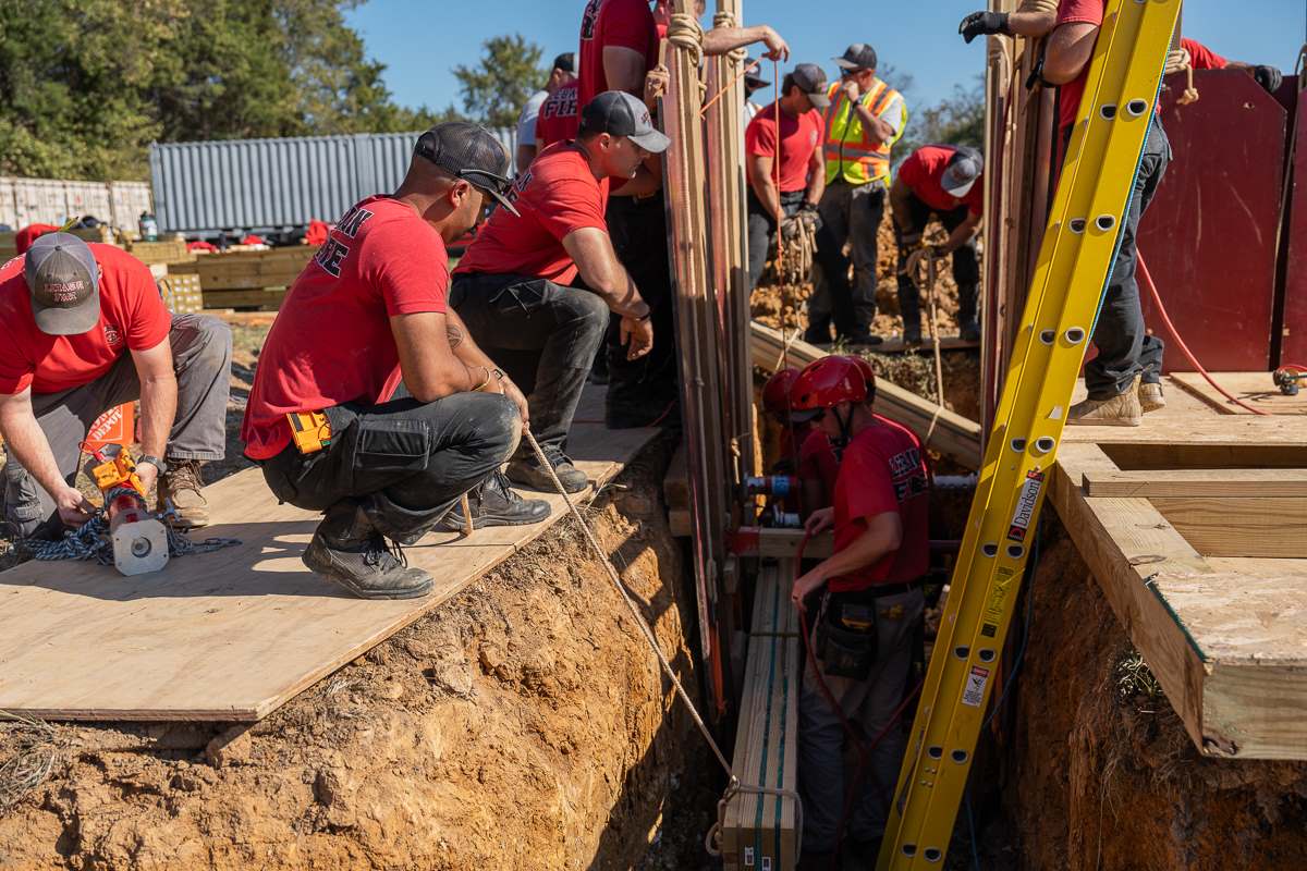 Trench Rescue Training